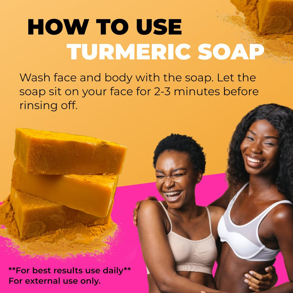 Turmeric & Kojic Acid Brightening Soap