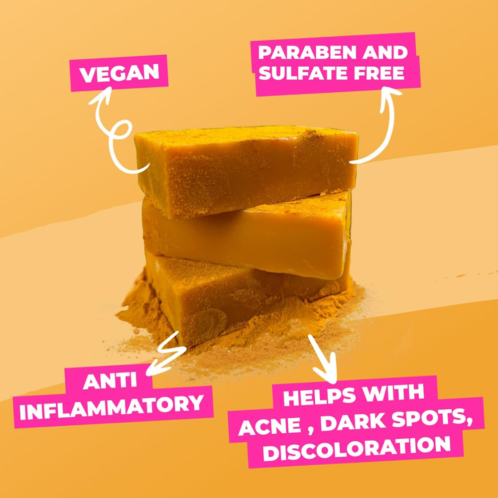 Turmeric & Kojic Acid Brightening Soap