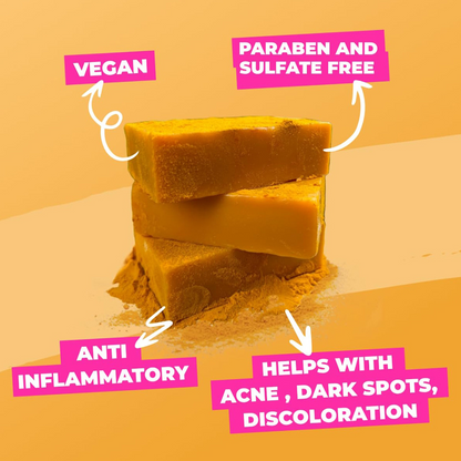 Turmeric & Kojic Acid Brightening Soap