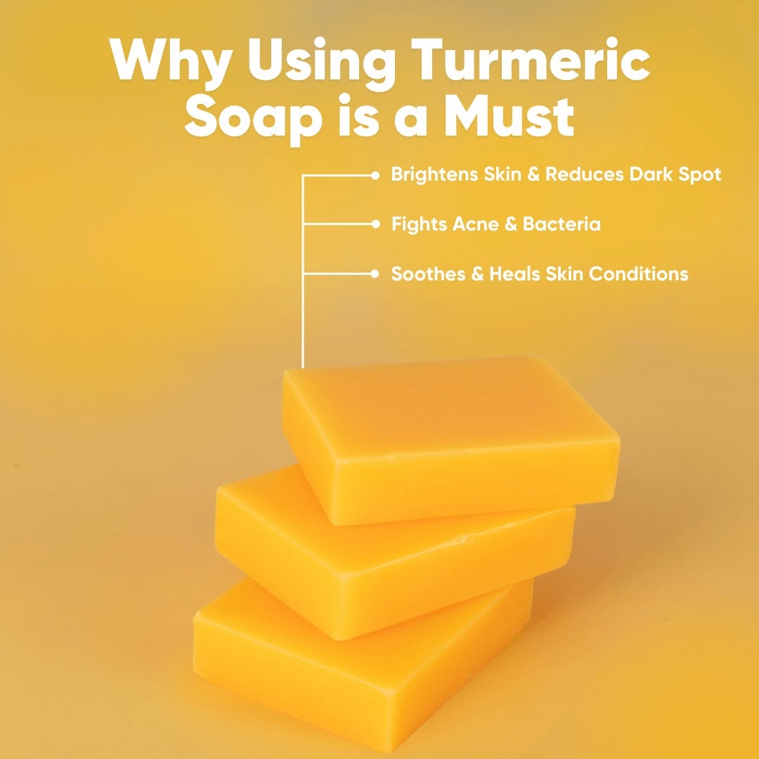 Turmeric & Kojic Acid Brightening Soap